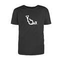 T-shirt, &quot;Clamp&quot;, black, 2XL